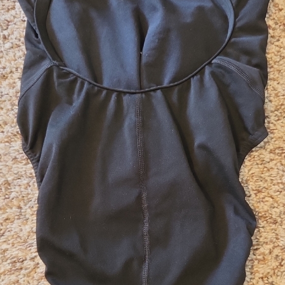 Women's Speedo Classic Black One-Piece Swimsuit Size 6/32 - Picture 6 of 8